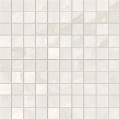 Emil Ceramica Tele di Marmo Onyx Mosaico Onyx Ivory Silktech 30x30 / Эмиль Керамика Теле ди Мармо Оникс Мосаико Оникс Айвори Силктех
 30x30 